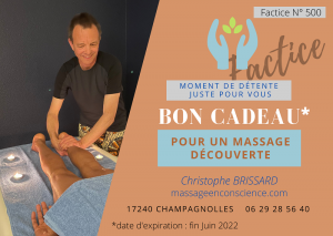 massage à offrir à Champagnolles en Charente-Maritime