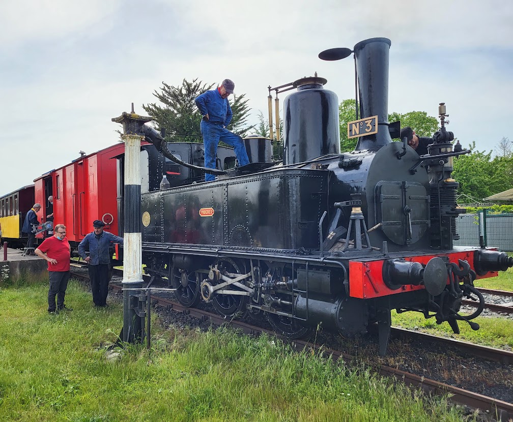 Derniére locomotive à vapeur en circulation en France